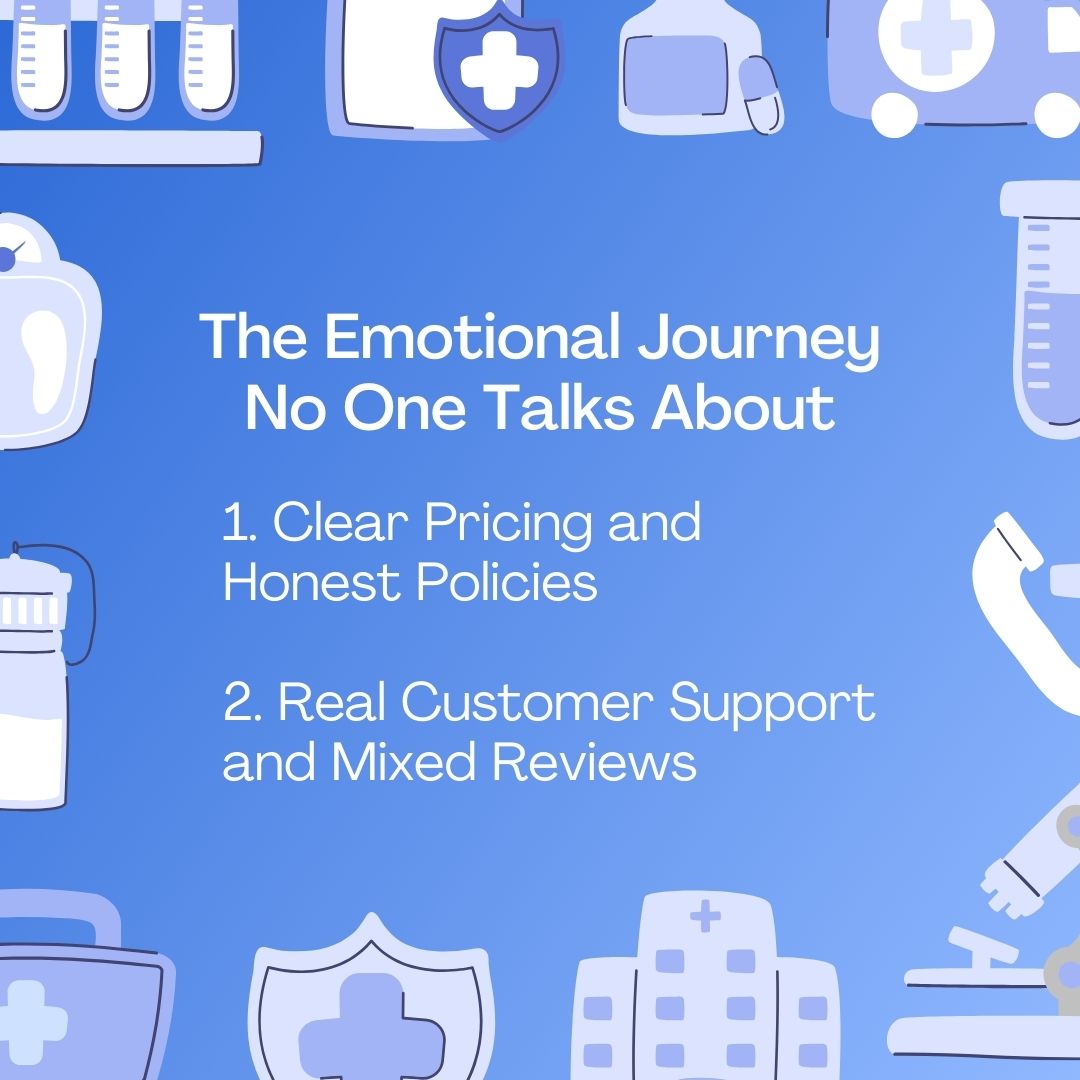 The emotional journey no one talks about - Online Anxiety Support