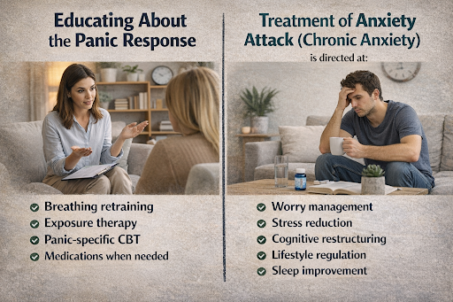 Panic Attacks vs Anxiety Attacks
