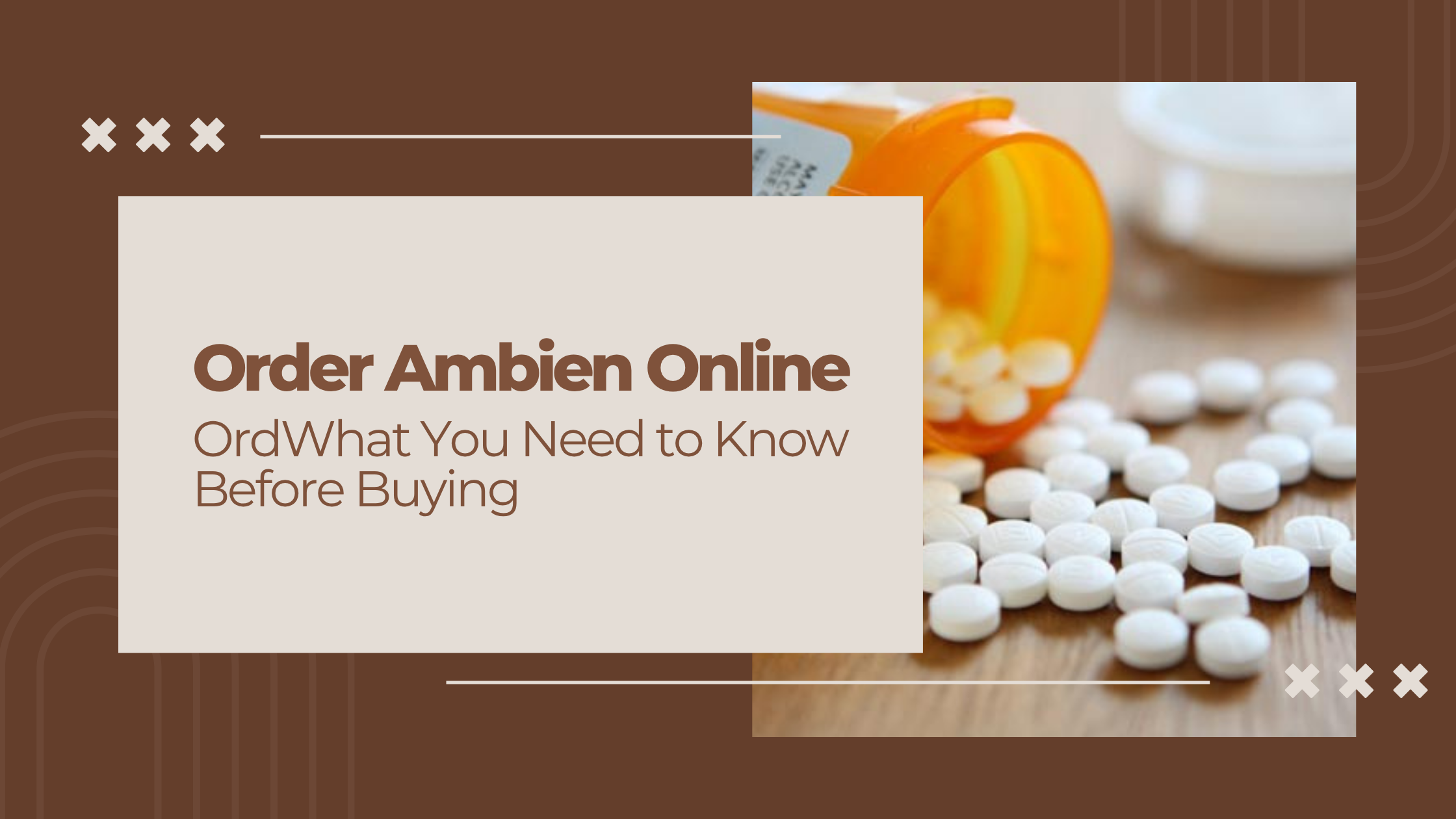 Order Ambien Online