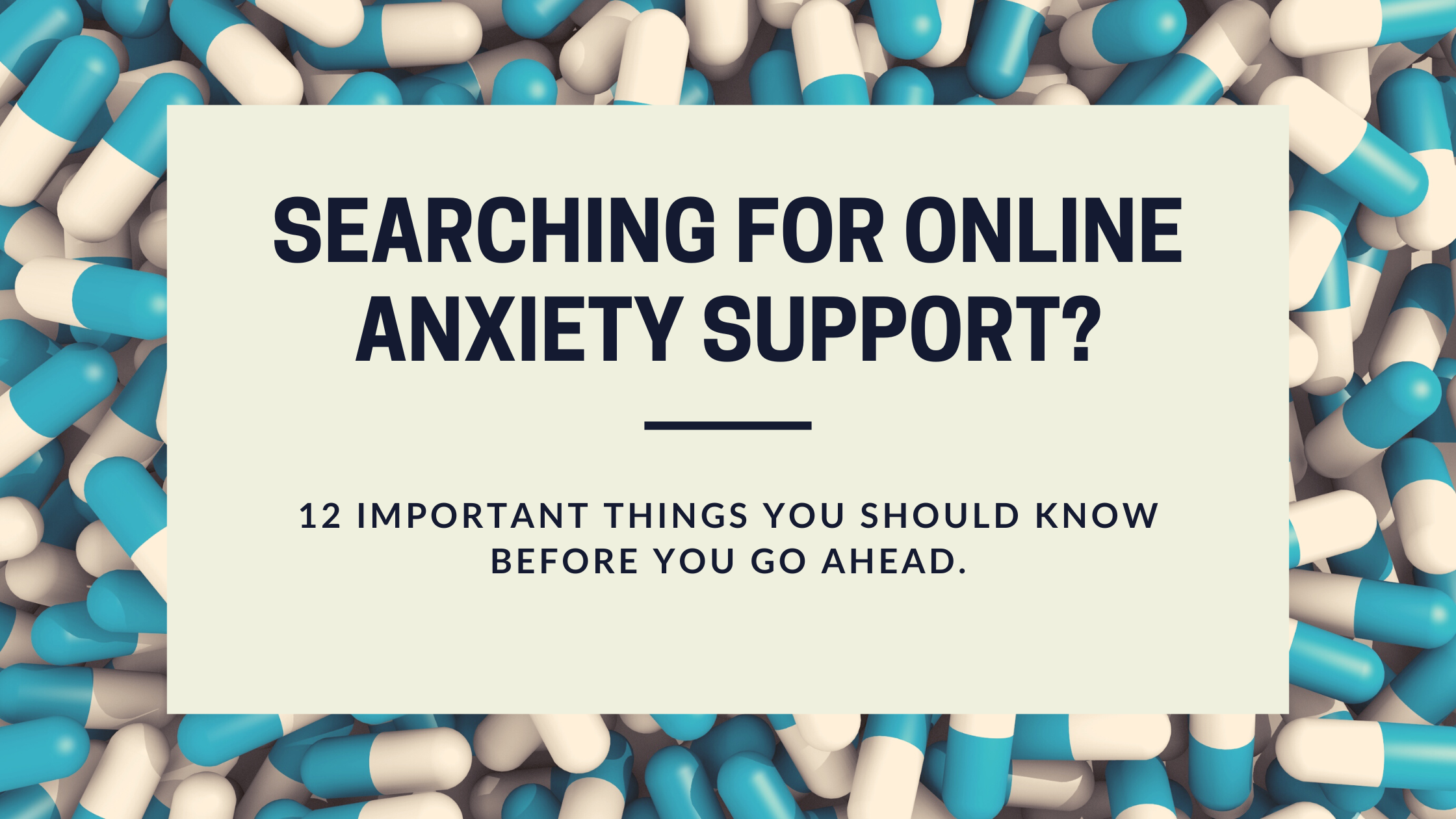 Searching for Online Anxiety Support