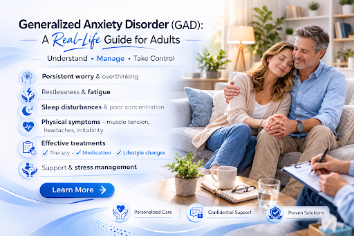 Generalized Anxiety Disorder - A Real-life Guide to Adults