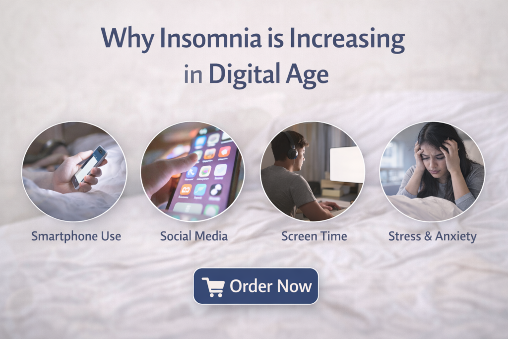 Why Insomnia is Increasing in Digital Age